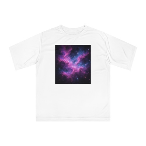Luminous Cosmic Veil - Unisex Zone Performance T-shirt