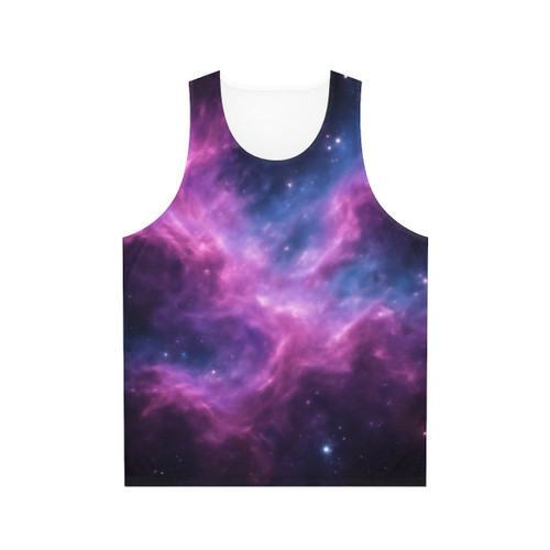 Luminous Cosmic Veil - Unisex Tank Top (AOP)