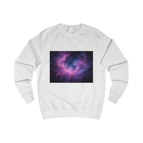 Luminous Cosmic Veil - Unisex Sweatshirt