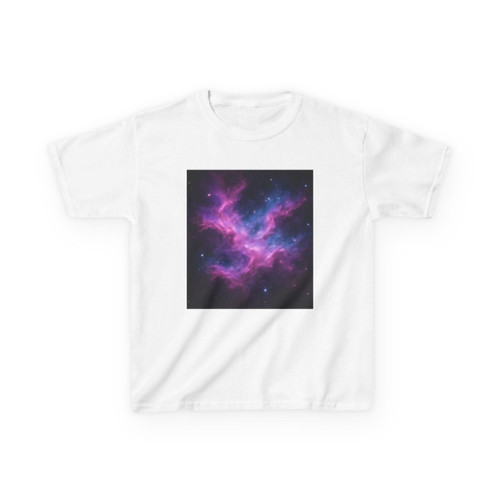 Luminous Cosmic Veil - Kids Heavy Cotton™ Tee