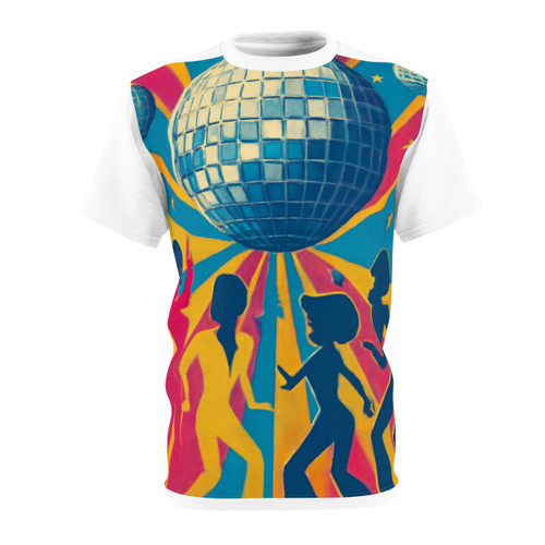 Disco Fever Nights - Unisex Cut & Sew Tee (AOP)