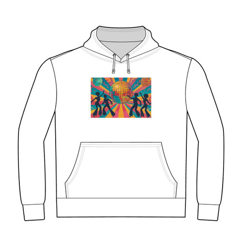Disco Fever Nights - Unisex Heavyweight Pullover Hoodie
