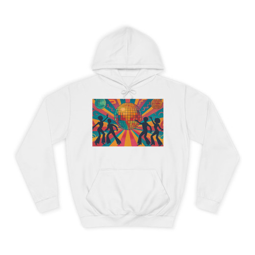 Disco Fever Nights - Unisex College Hoodie