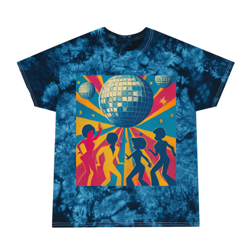 Disco Fever Nights - Tie-Dye Tee, Crystal