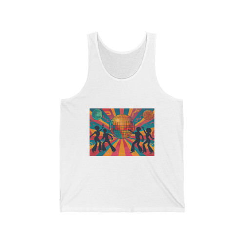 Disco Fever Nights - Unisex Jersey Tank