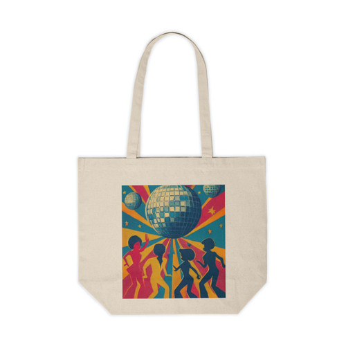 Disco Fever Nights - Canvas Shopping Tote