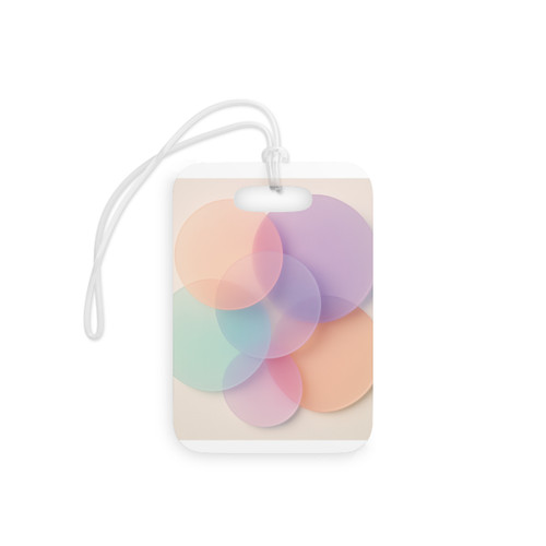 Ethereal Circle Symphony - Luggage Tags