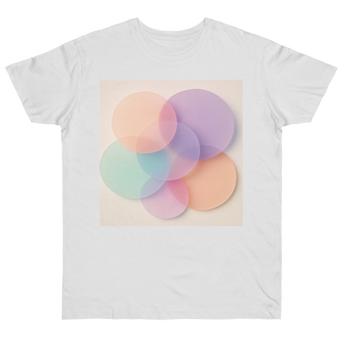 Ethereal Circle Symphony - Single Jersey T-shirt