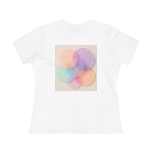 Ethereal Circle Symphony - Women's Cotton Tee