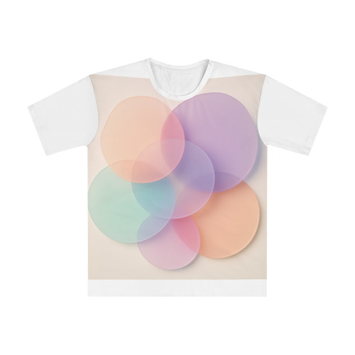 Ethereal Circle Symphony - Men's Loose T-shirt (AOP)