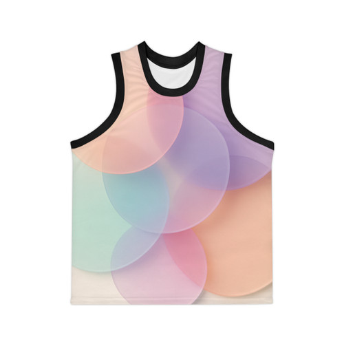 Ethereal Circle Symphony - Unisex Basketball Jersey (AOP)