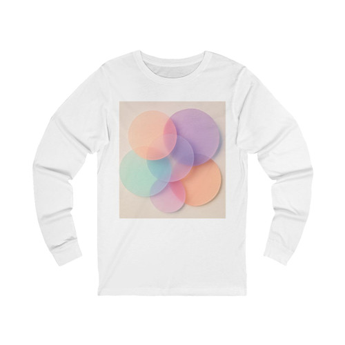 Ethereal Circle Symphony - Unisex Jersey Long Sleeve Tee