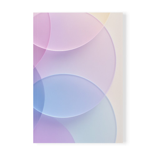 Ethereal Circle Symphony - Softcover Notebook, A5