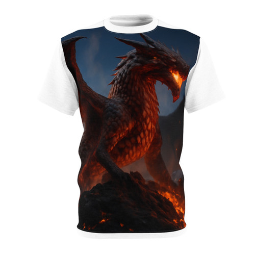 Eternal Ember Wyrm - Unisex Cut & Sew Tee (AOP)