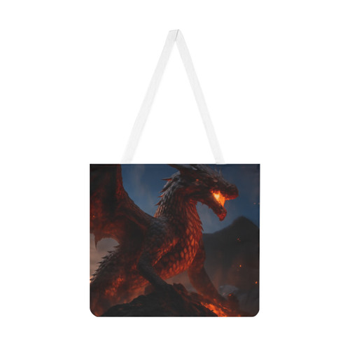 Eternal Ember Wyrm - Shoulder Tote Bag (AOP)