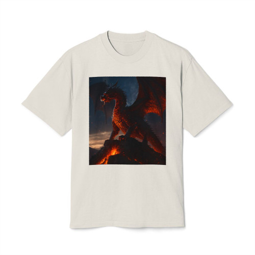 Eternal Ember Wyrm - Unisex Heavy Faded Tee