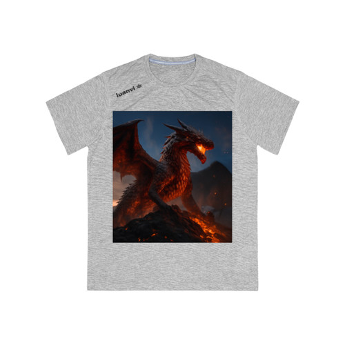 Eternal Ember Wyrm - Men's Sports T-shirt