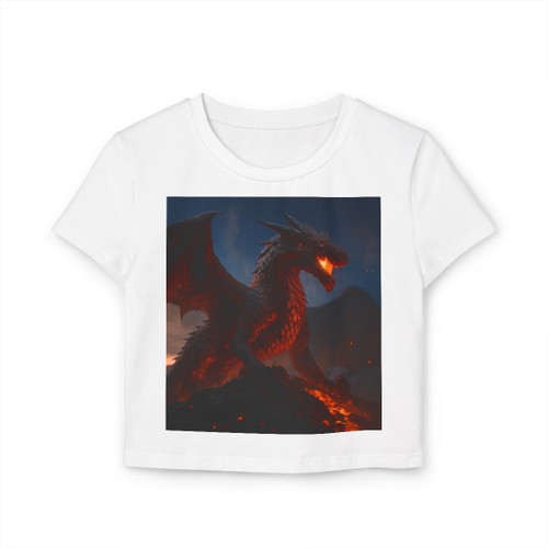 Eternal Ember Wyrm - Women's Baby Tee