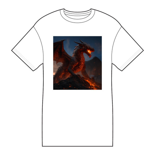 Eternal Ember Wyrm - Core Cotton Tee