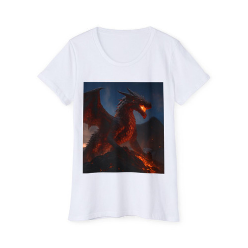 Eternal Ember Wyrm - Women's Organic Short Sleeve T-Shirt