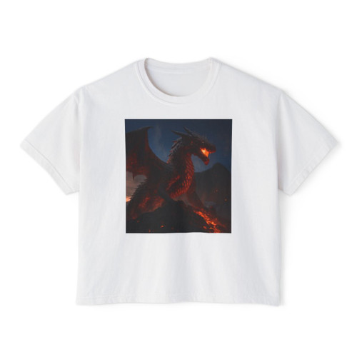 Eternal Ember Wyrm - Women's Boxy Tee