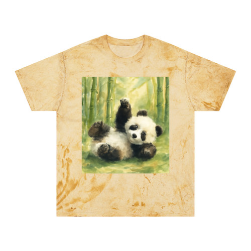 Whimsical Panda Play - Unisex Color Blast T-Shirt
