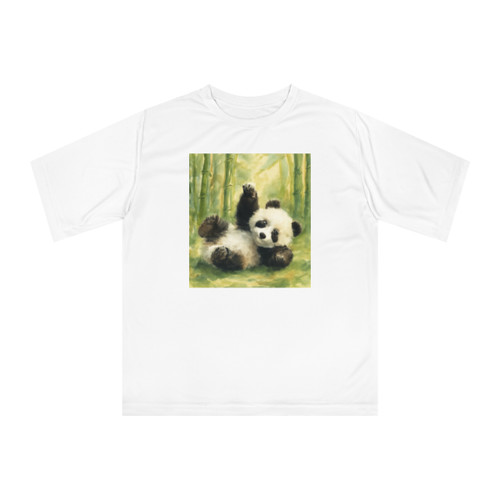Whimsical Panda Play - Unisex Zone Performance T-shirt