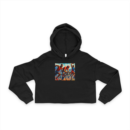 Velocity Surge - Women's Cropped Hoodie