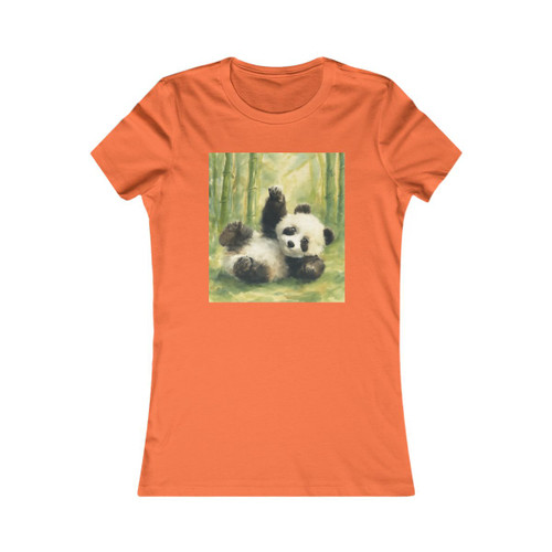Whimsical Panda Play - Women's Favorite Tee