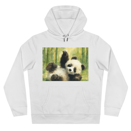 Whimsical Panda Play - King Hooded Sweatshirt