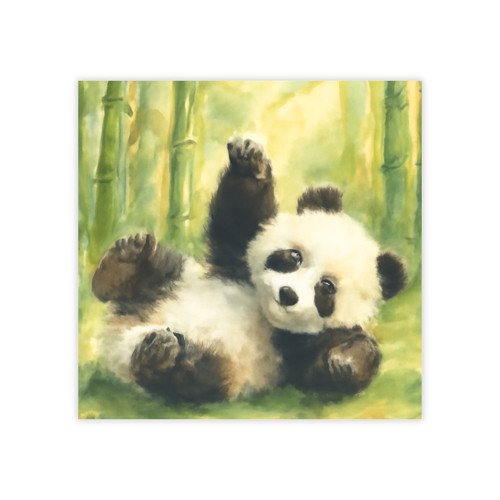 Whimsical Panda Play - Post-it® Note Pads