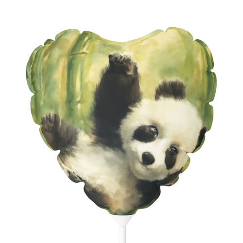 Whimsical Panda Play - Balloon (Round and Heart-shaped), 11"