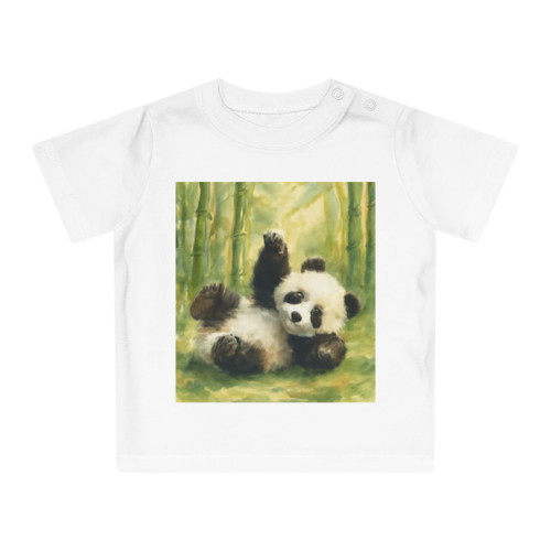 Whimsical Panda Play - Baby T-Shirt