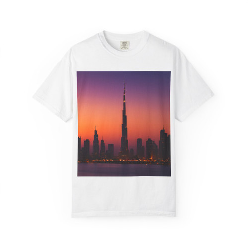 Dubai Dusk Mirage - Unisex Garment-Dyed T-shirt