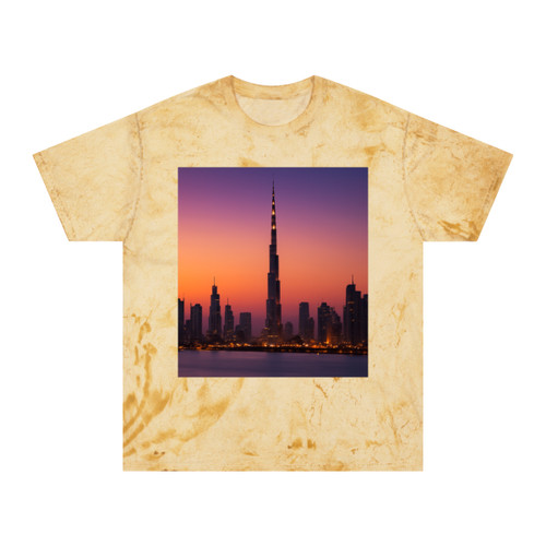 Dubai Dusk Mirage - Unisex Color Blast T-Shirt
