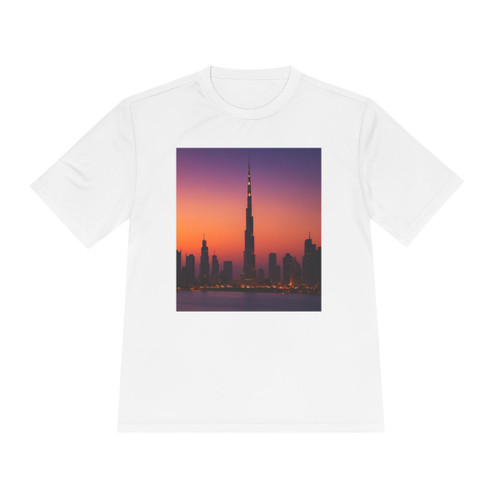 Dubai Dusk Mirage - Unisex Moisture Wicking Tee