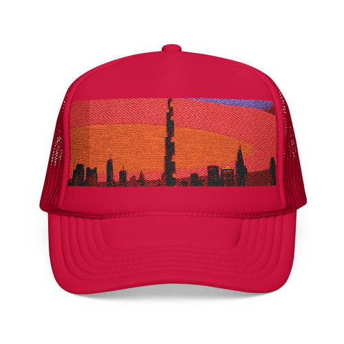 Dubai Dusk Mirage - Foam Trucker Hat (Embroidery)