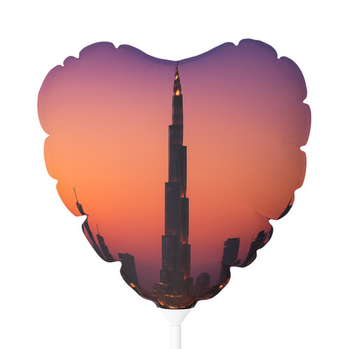 Dubai Dusk Mirage - Balloon (Round and Heart-shaped), 11"