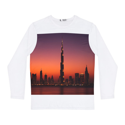 Dubai Dusk Mirage - Men's Long Sleeve Shirt (AOP)