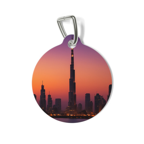 Dubai Dusk Mirage - Pet Tag