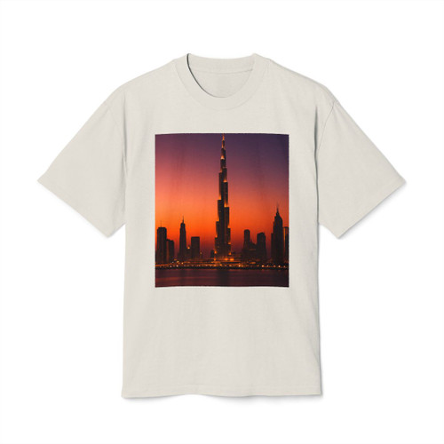 Dubai Dusk Mirage - Unisex Heavy Faded Tee
