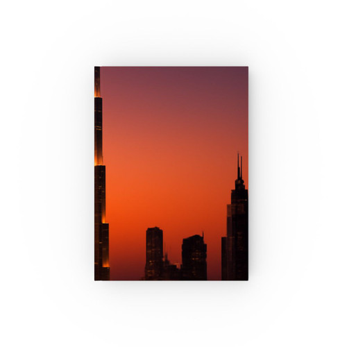 Dubai Dusk Mirage - Hard Backed Journal