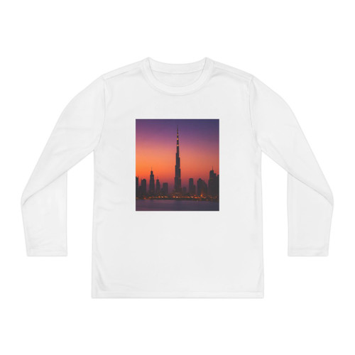 Dubai Dusk Mirage - Youth Long Sleeve Competitor Tee