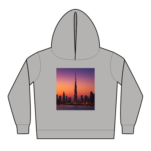 Dubai Dusk Mirage - Toddler Pullover Fleece Hoodies