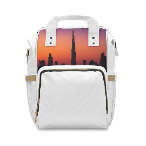 Dubai Dusk Mirage - Multifunctional Diaper Backpack