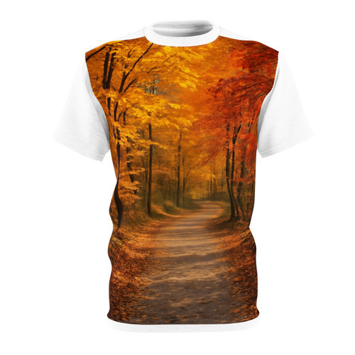 Whispers of Autumn - Unisex Cut & Sew Tee (AOP)