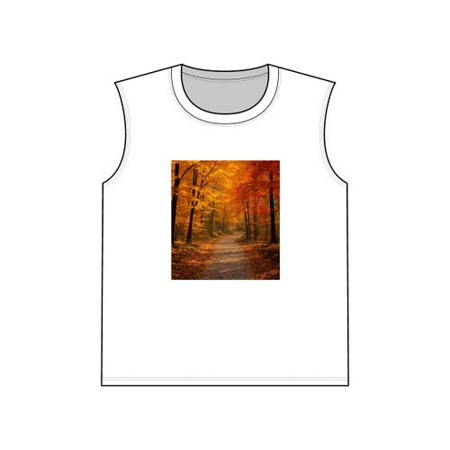 Whispers of Autumn - Unisex Jersey Muscle Tank