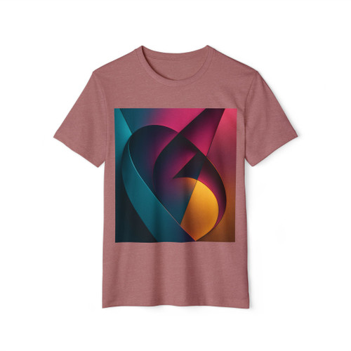 Fluid Geometry - Unisex Recycled Organic T-Shirt