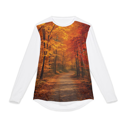 Whispers of Autumn - Men's UV Protection Long Sleeve Shirt (AOP)