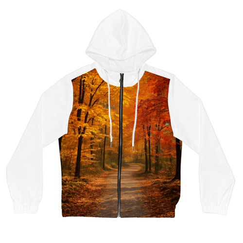 Whispers of Autumn - Women’s Full-Zip Hoodie (AOP)
